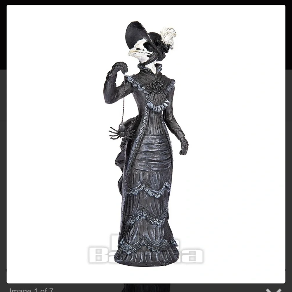 Gothic Plague Doctor Figurines Set